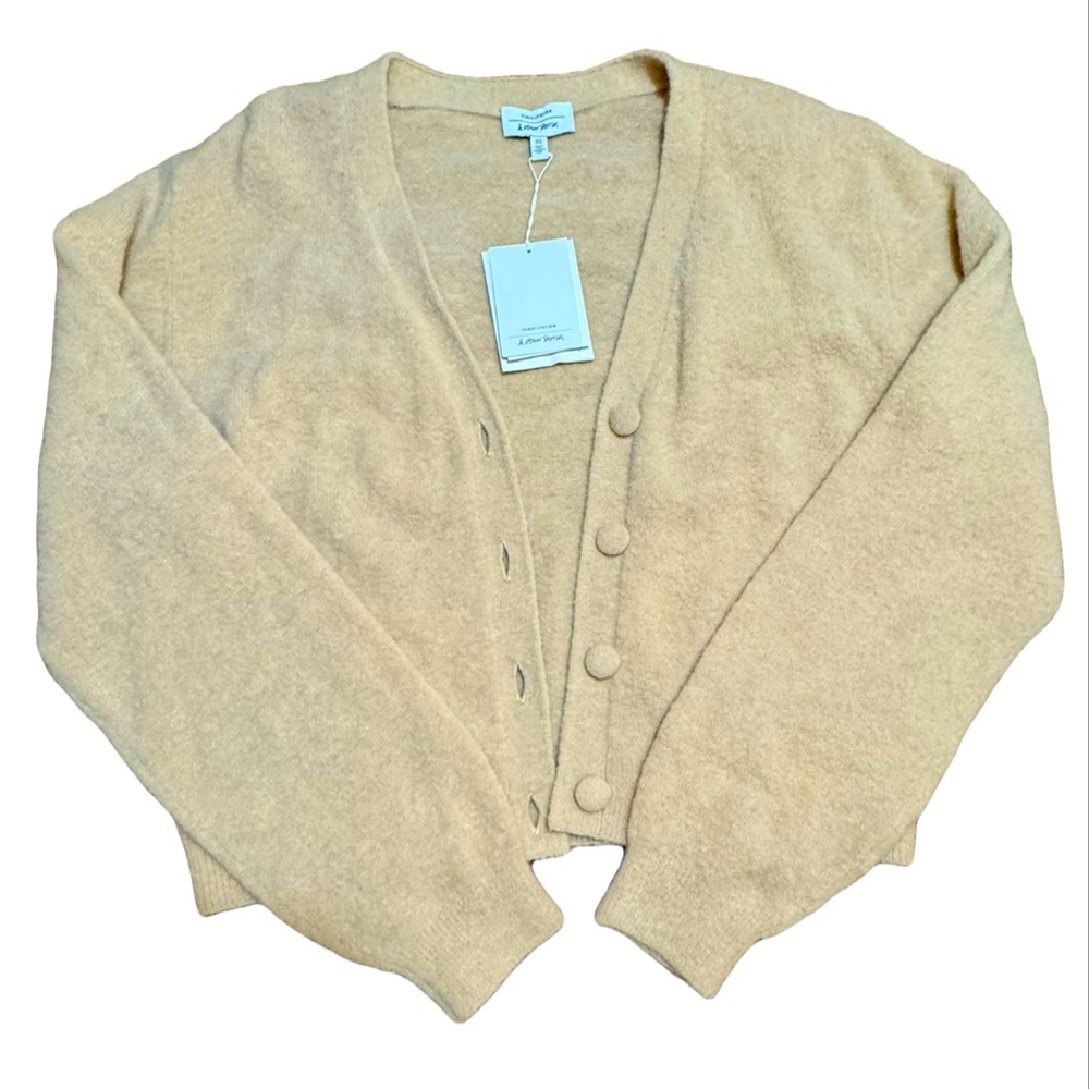 NWT & Other Stories Tan Cardigan Size M